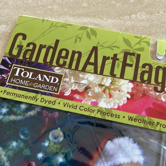 Santa with Gifts Flag Winter Wonderland Holiday Christmas - Picture 3 of 8